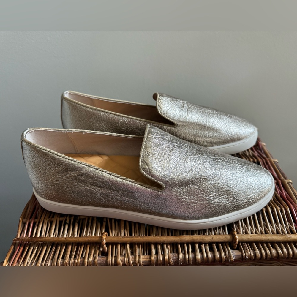 Birdies Metallic Slip-On Sneakers